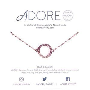 Adore by Swarovski- Rose Gold Bracelet